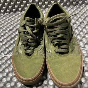 Vans Men's Forest Green Sneakers